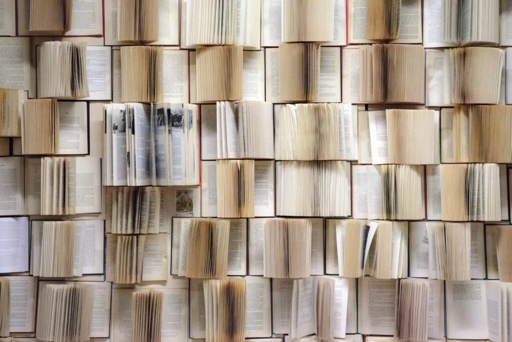 book wall 1